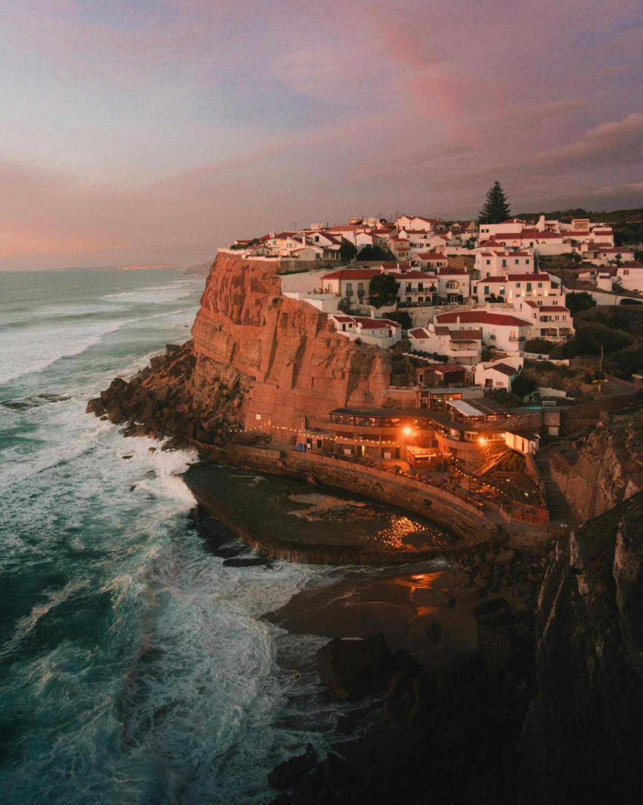 Azenhas Do Mar Roadside House Villa Colares Exteriör bild