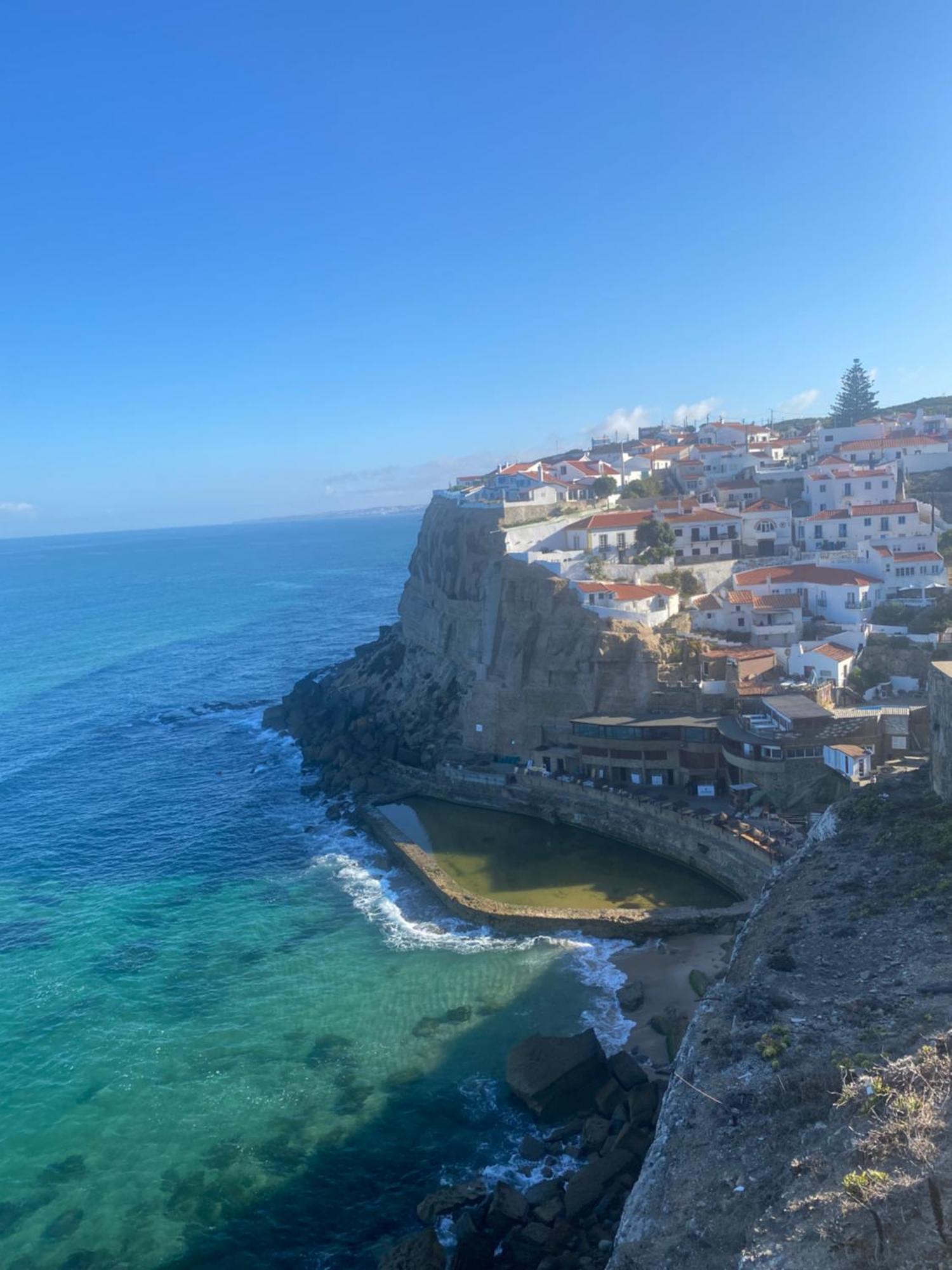 Azenhas Do Mar Roadside House Villa Colares Exteriör bild